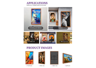 Asansör Android Reklam Medya Oynatıcı Dijital Fotoğraf Çerçevesi NFT Sanat 32 İnç