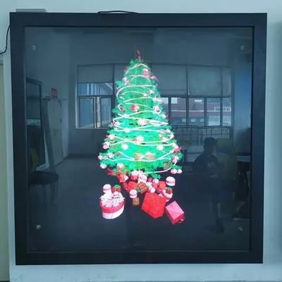 Yeni Taşınabilir Şarj Edilebilir Masa Üstü Holografik Ekran 3D Hologram LED Fan 30cm