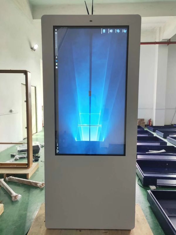 Yerde dik IP65 Su geçirmez Dış LCD Dijital Tabela 50000 Saat Yaşam Süresi