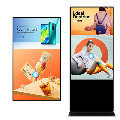 TFT LCD Dokunmatik Ekran Dijital Tabela 43 55 65 İnç LCD Reklam Ekranı