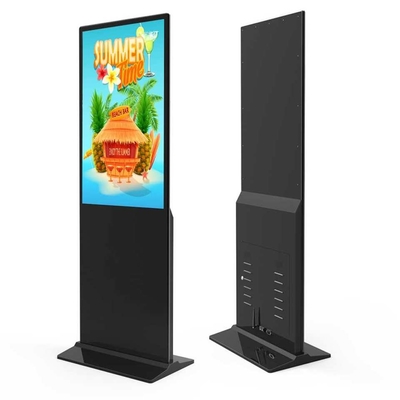 Android WIFI Ayaklı LCD Dijital Tabela LCD Reklam Ekranı IPS Dokunmatik Ekran