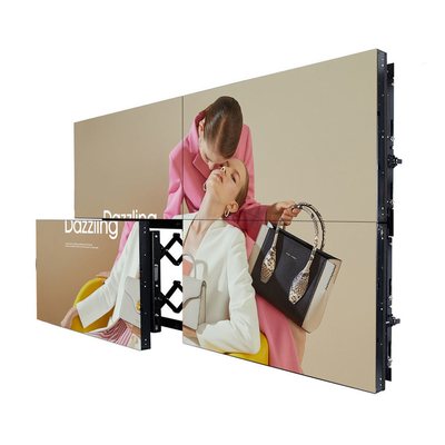 Reklam Süper Dar Çerçeve için Ekleme Ekranı 3x3 LCD Video Duvarı