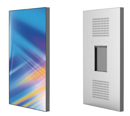 Dar Çerçeve 32 - 86 İnç LCD Reklam Oynatıcı Vitrin İçin Yüksek Parlak LCD Ekran
