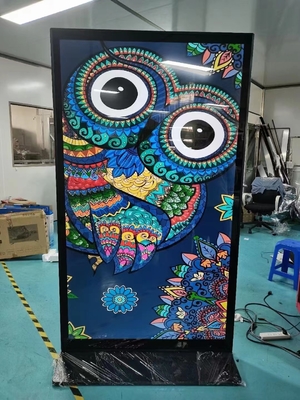 Wifi Dokunmatik Ekran Dijital Tabela Kiosk 85 İnç Dikili Lcd Reklam Oynatıcı
