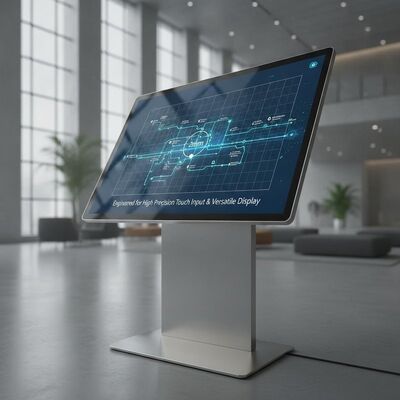 Dokunma Doğruluğu 2 mm Interactive Digital Signage ürünleri, yüksek hassasiyetli dokunma girişi ve kamu mekanlarında çok yönlü görüntüleme seçenekleri için tasarlanmıştır