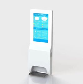 1080P LCD Ekran Duvara Monte Dijital Tabela 22 inç El Dezenfektanı Dağıtıcı ile