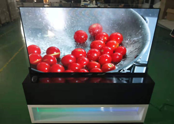 1920x1080 Şeffaf Oled Ekran Dijital Tabela 400cd / m2
